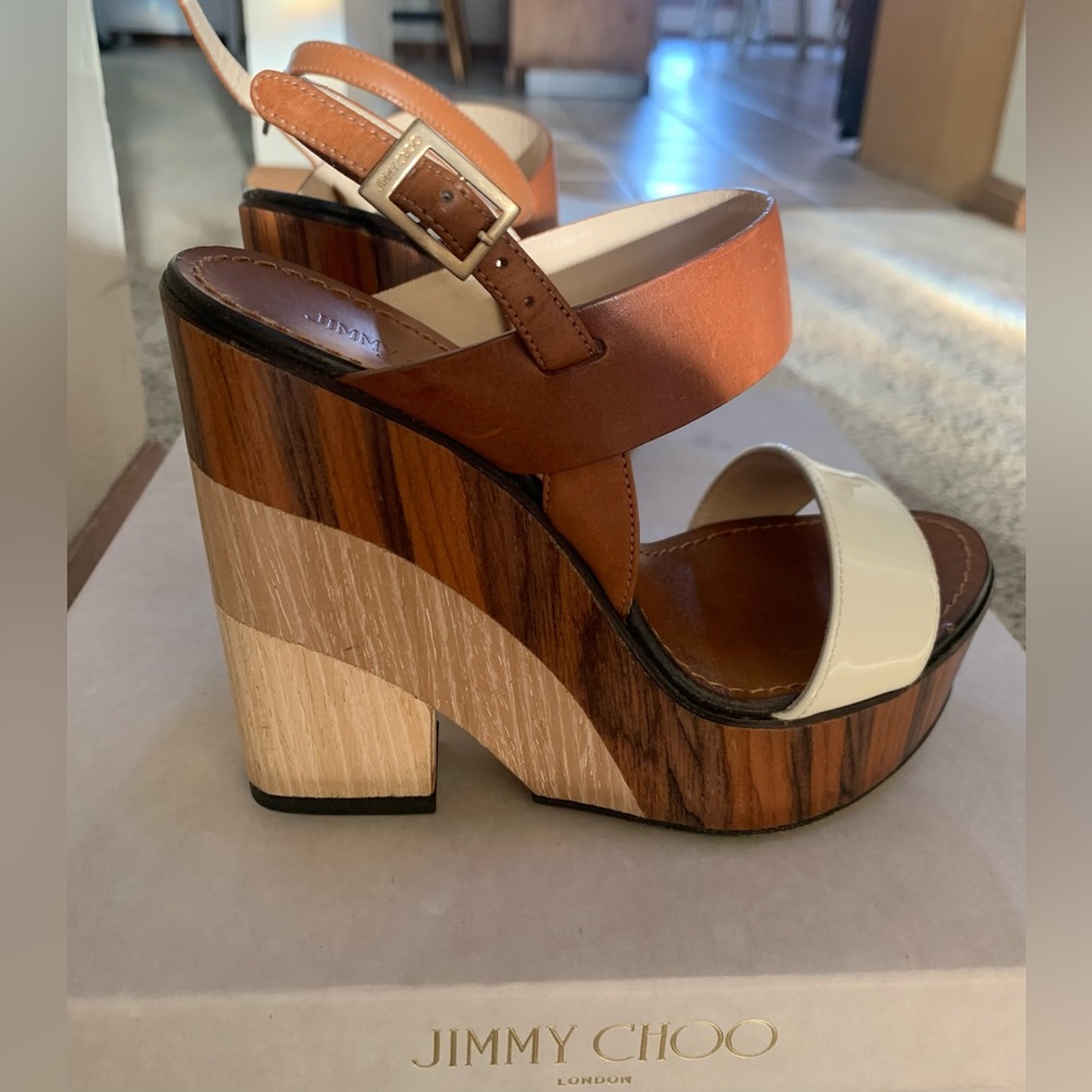 Jimmy Choo Notion Slingback Wedge Sandal